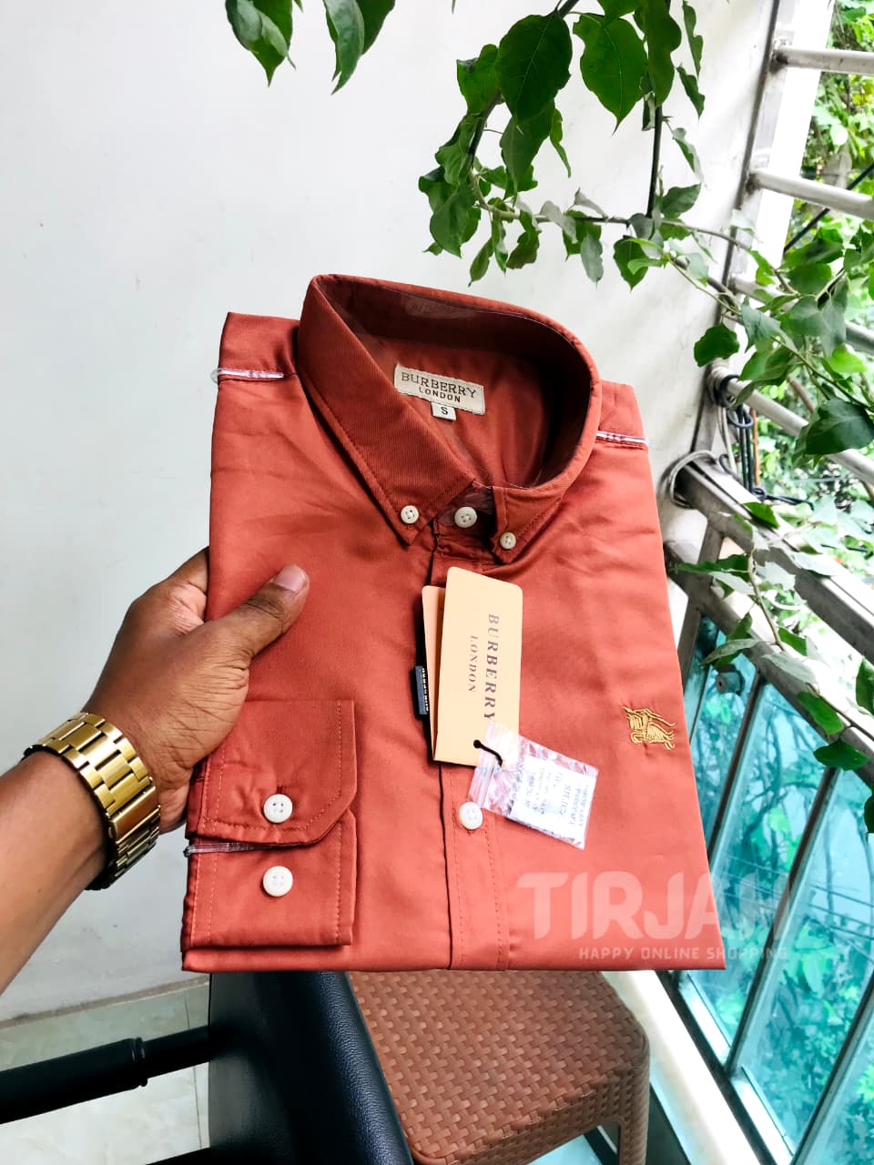 Full Sleeve Silk Shine Cotton Shirt