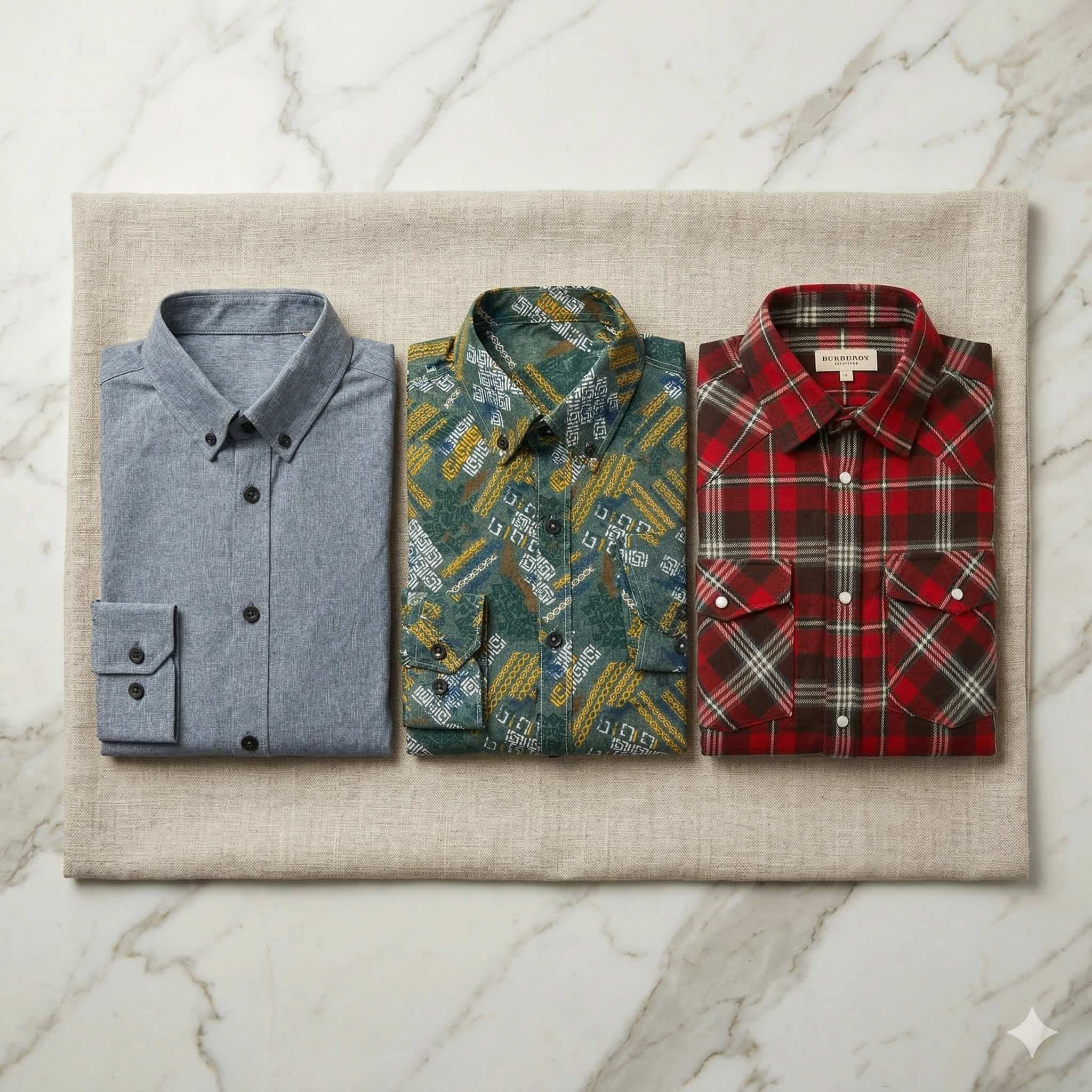 Premium Quality Long Sleeve Shirt Combo 3 Psc