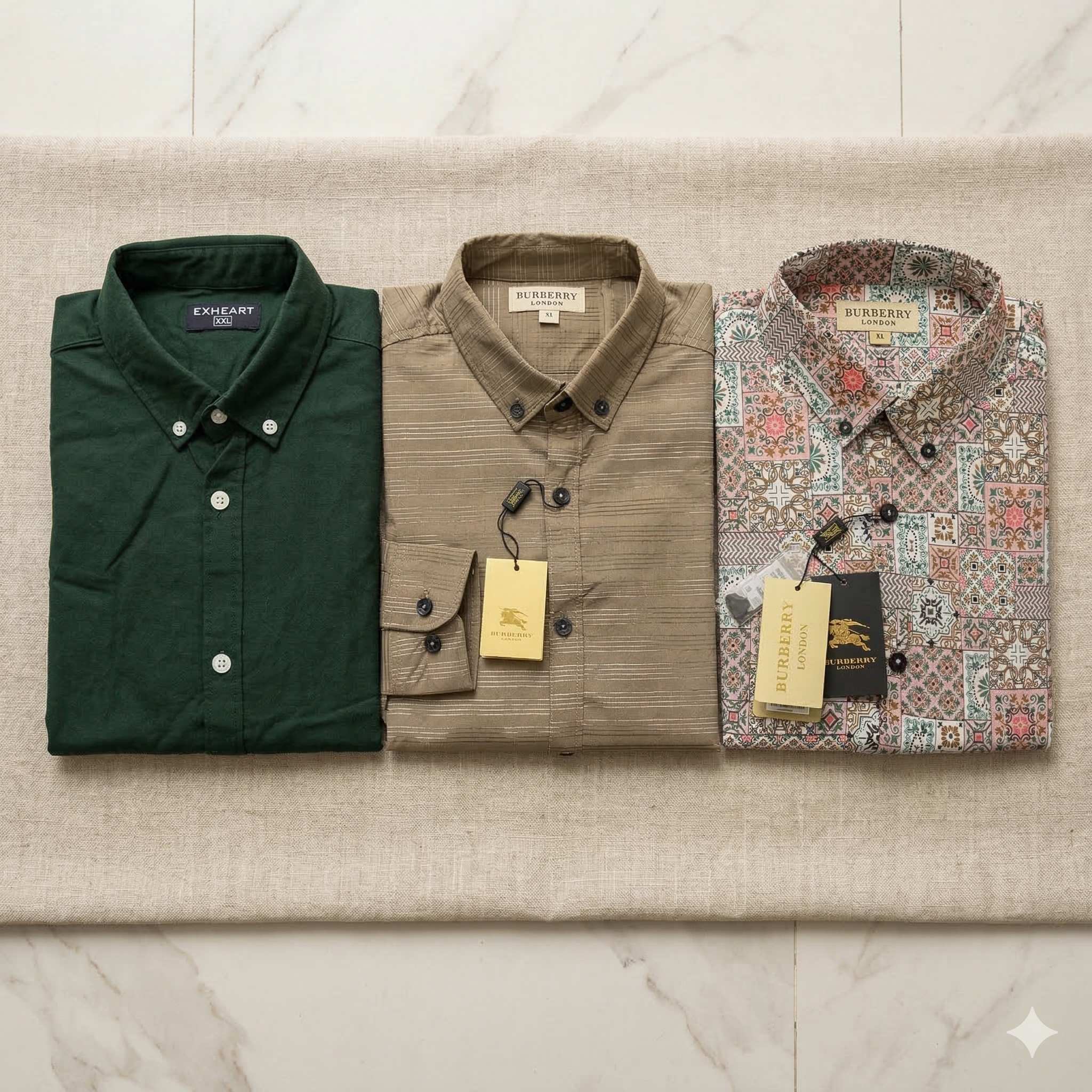 Premium Quality Long Sleeve Shirt Combo 3 Psc