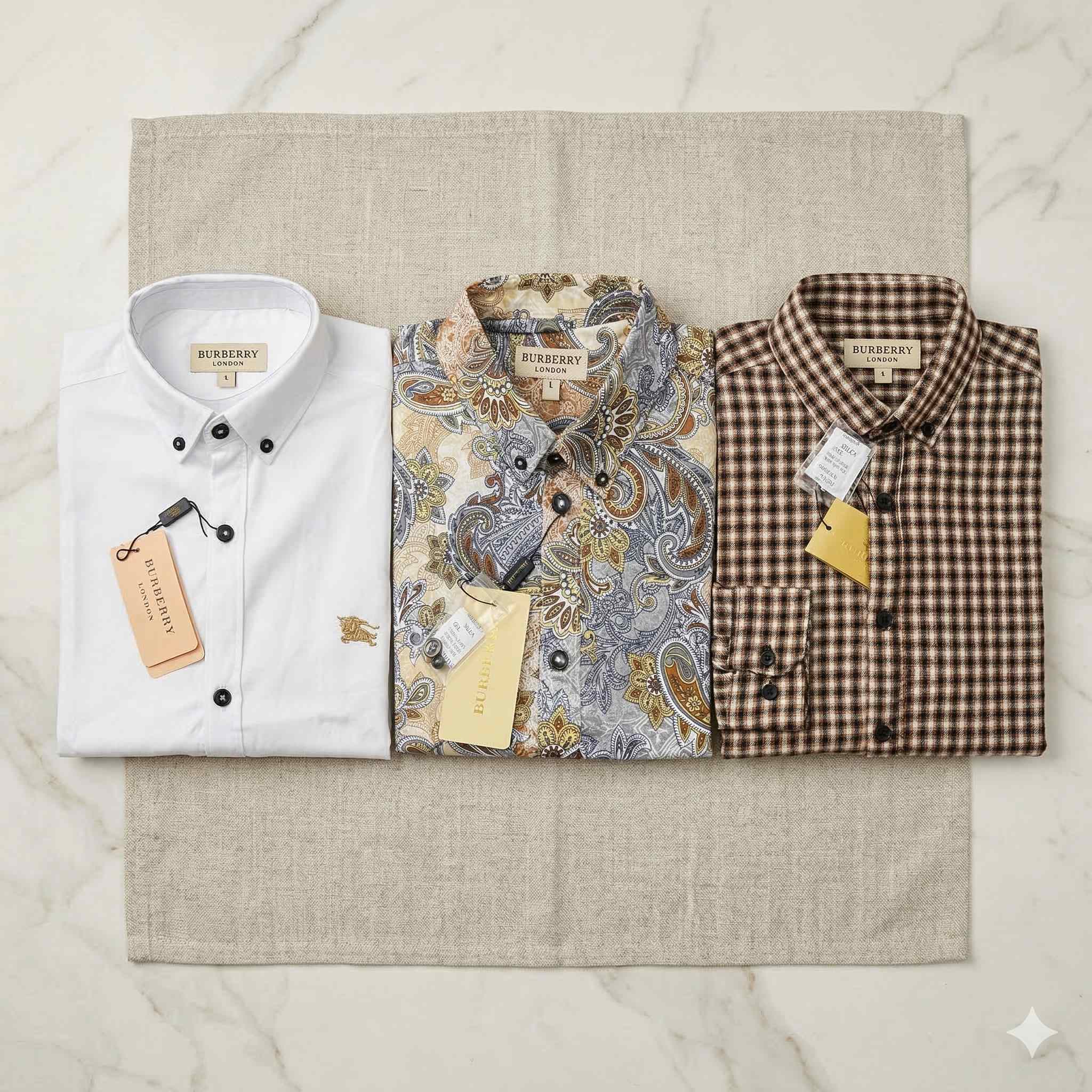 Premium Quality Long Sleeve Shirt Combo 3 Psc