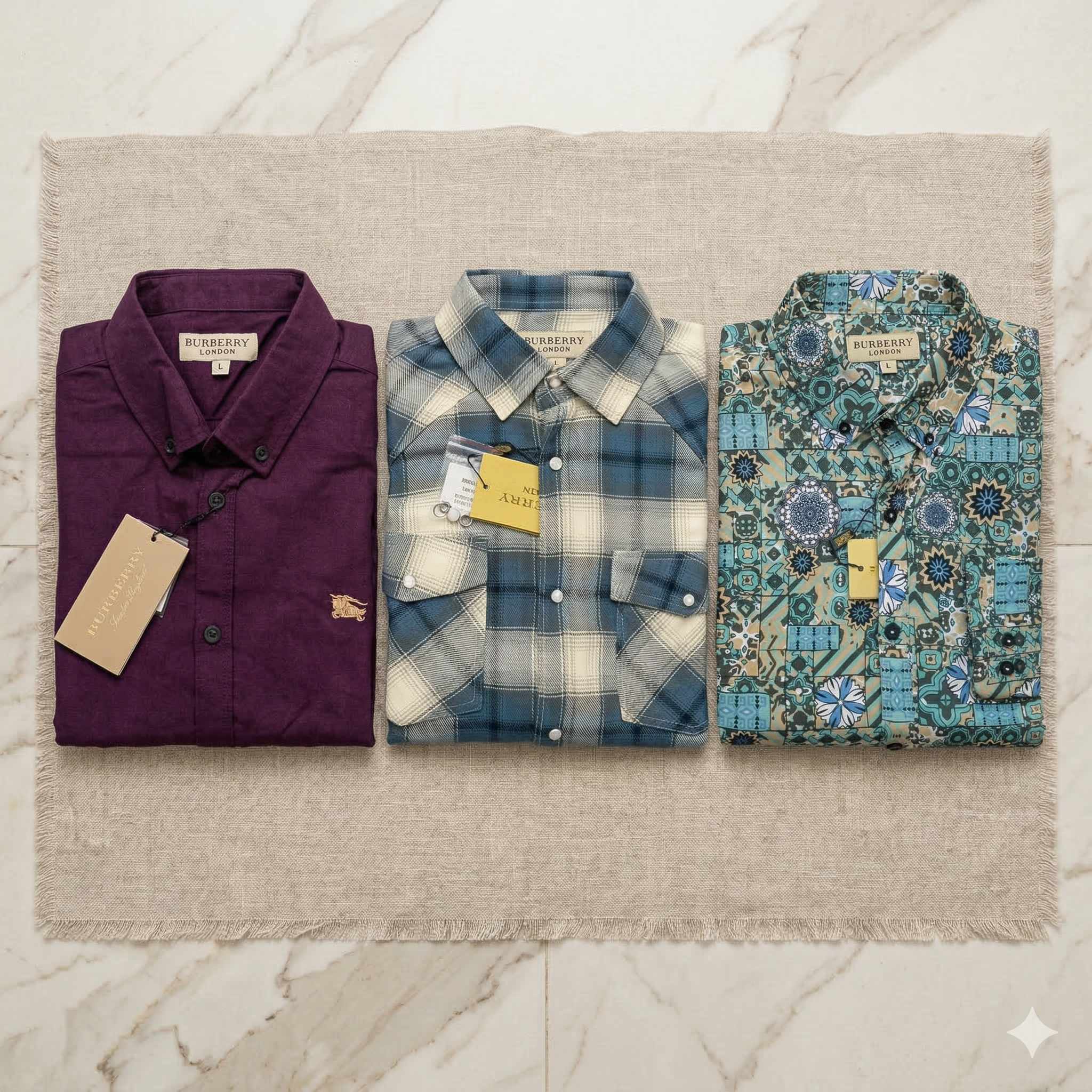 Premium Quality Long Sleeve Shirt Combo 3 Psc