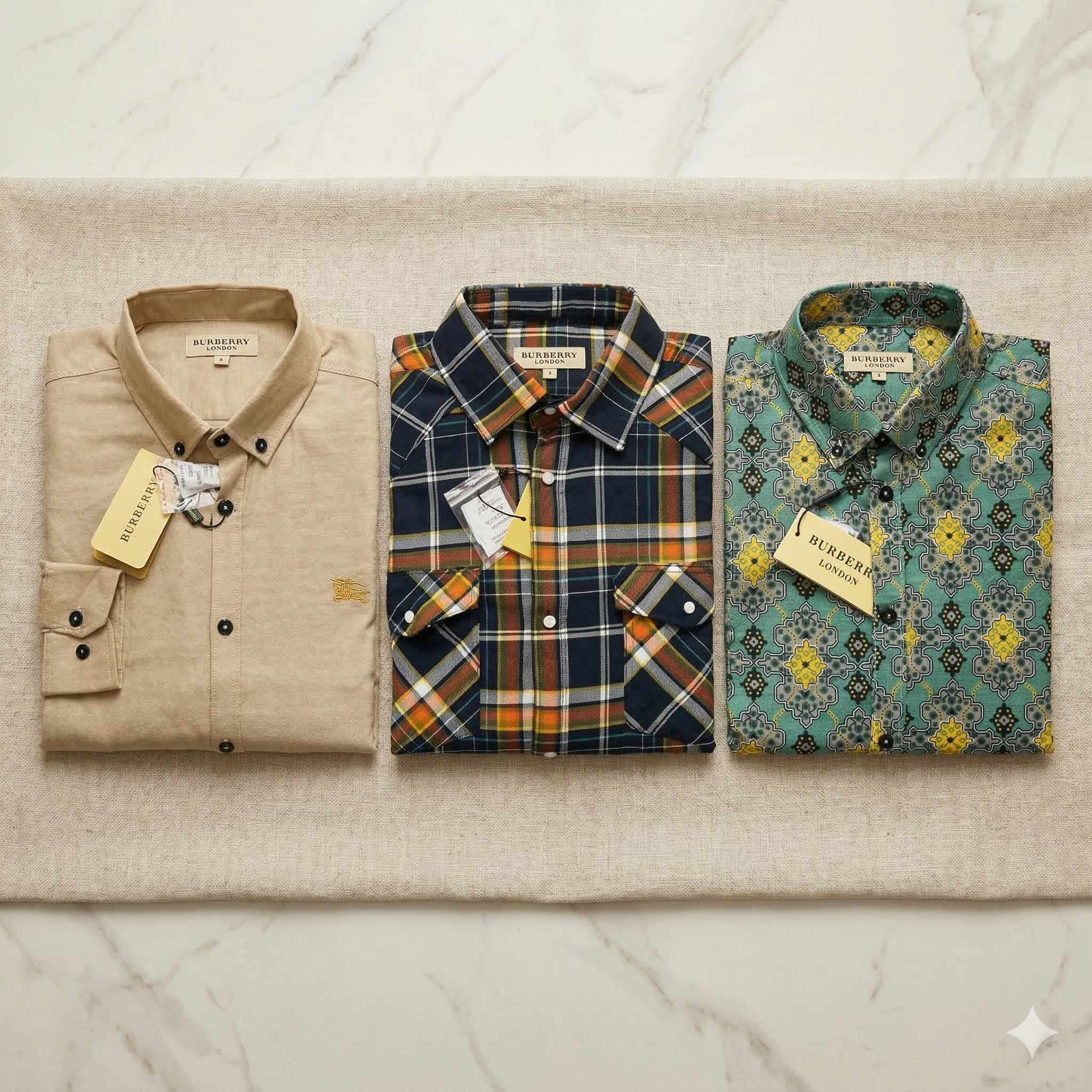 Premium Quality Long Sleeve Shirt Combo 3 Psc