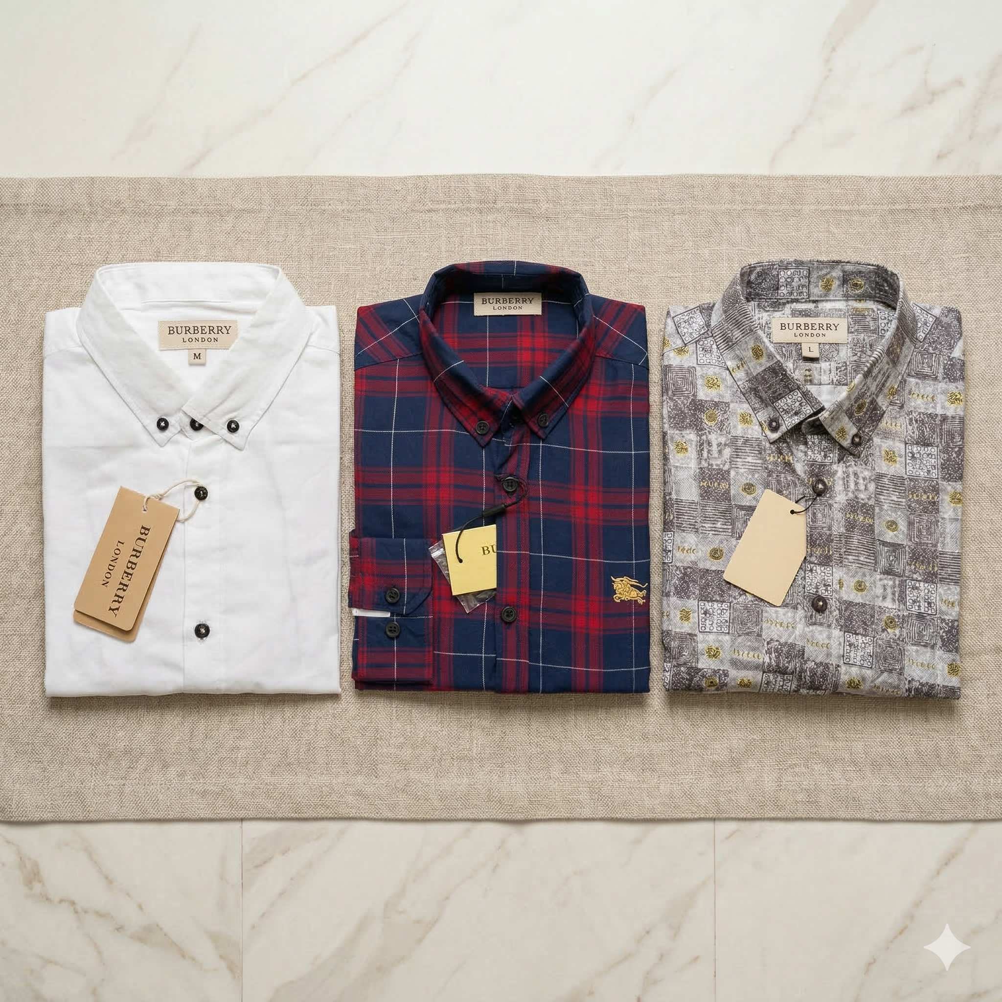 Premium Quality Long Sleeve Shirt Combo 3 Psc