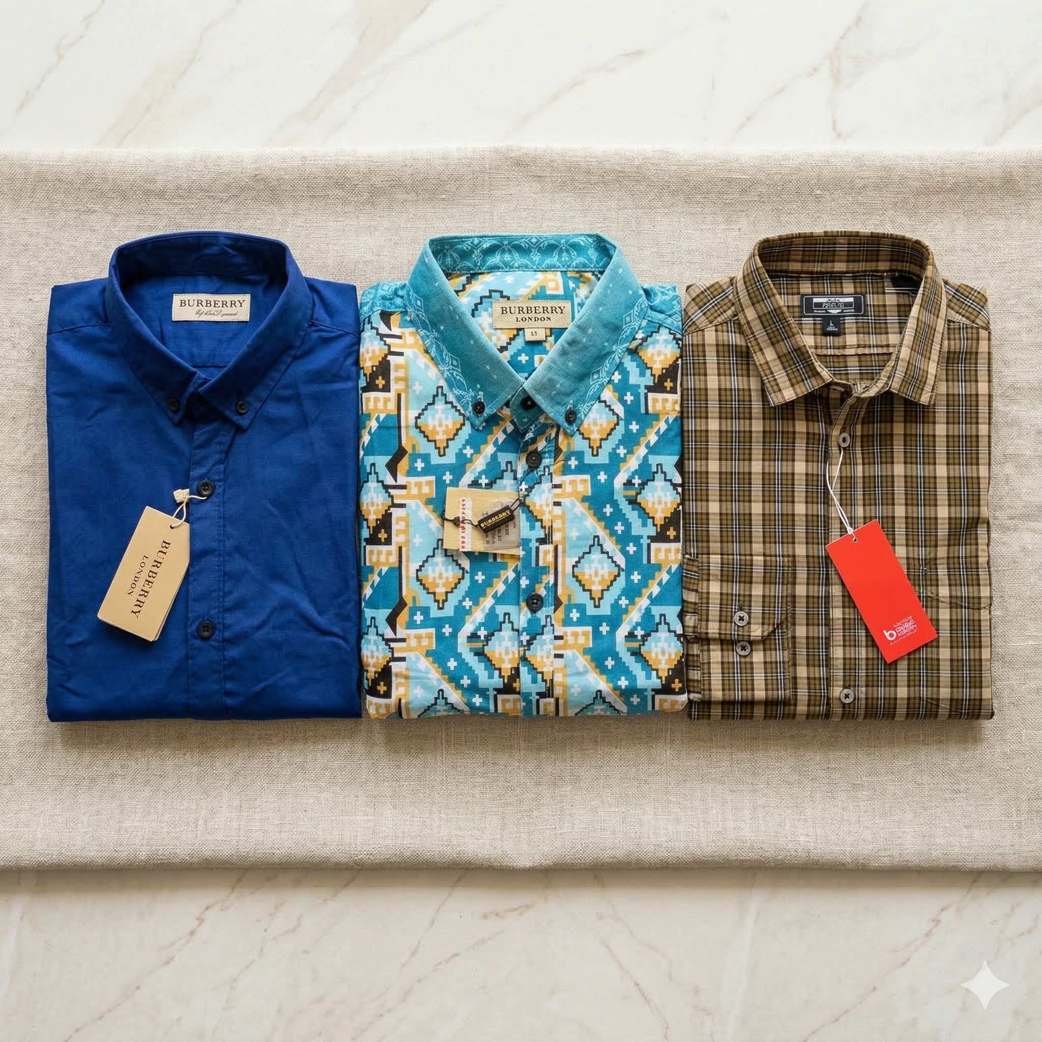 Premium Quality Long Sleeve Shirt Combo 3 Psc