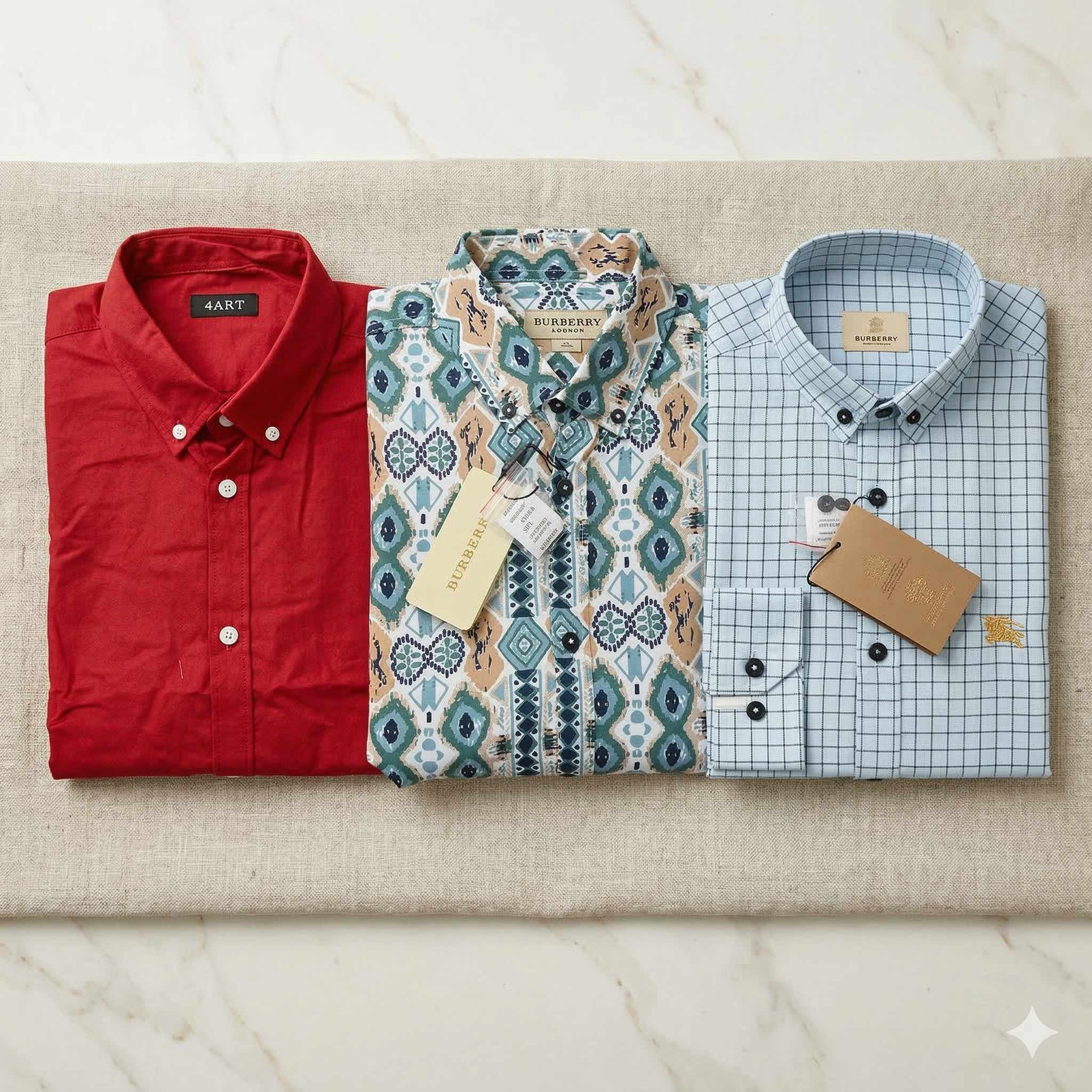 Premium Quality Long Sleeve Shirt Combo 3 Psc