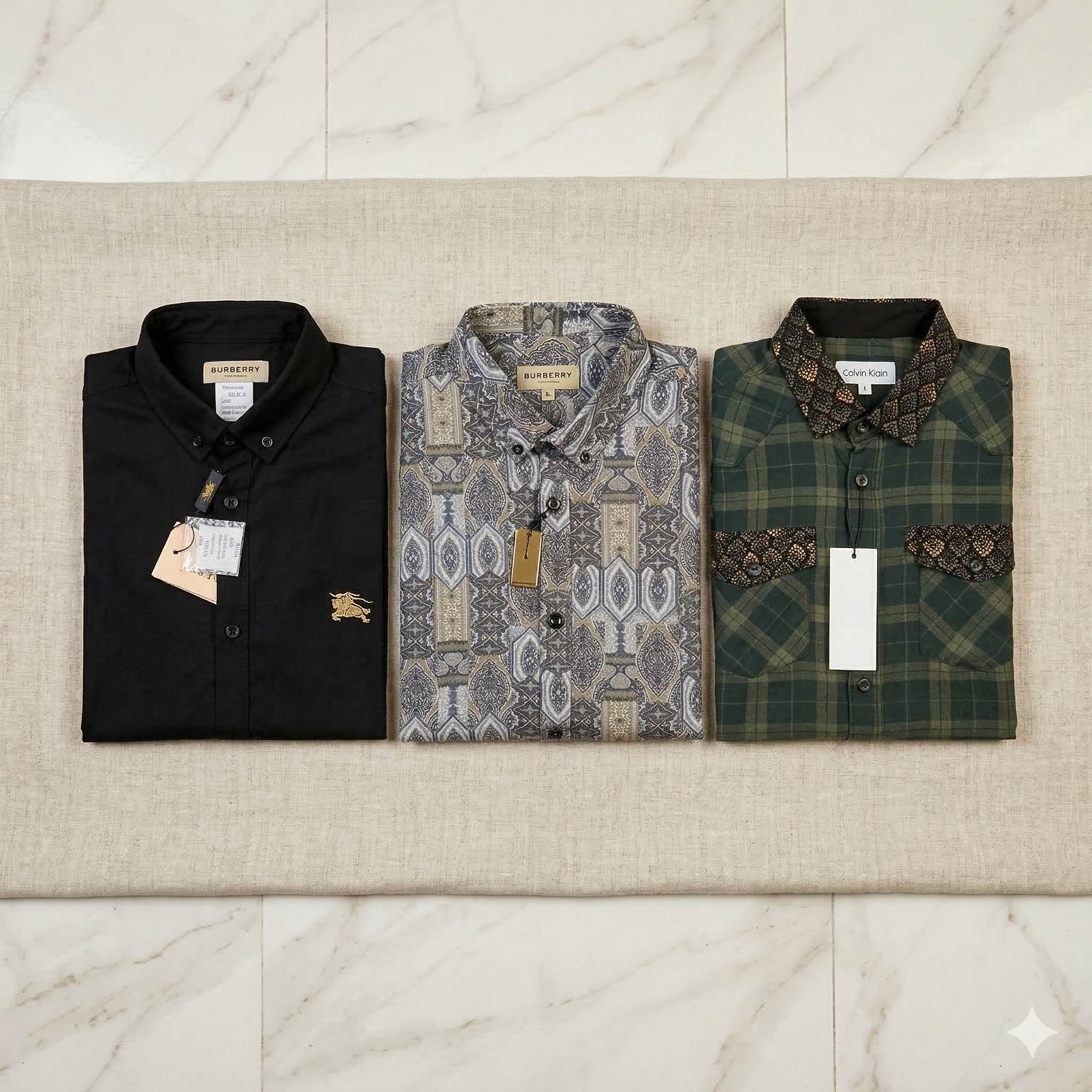 Premium Quality Long Sleeve Shirt Combo 3 Psc