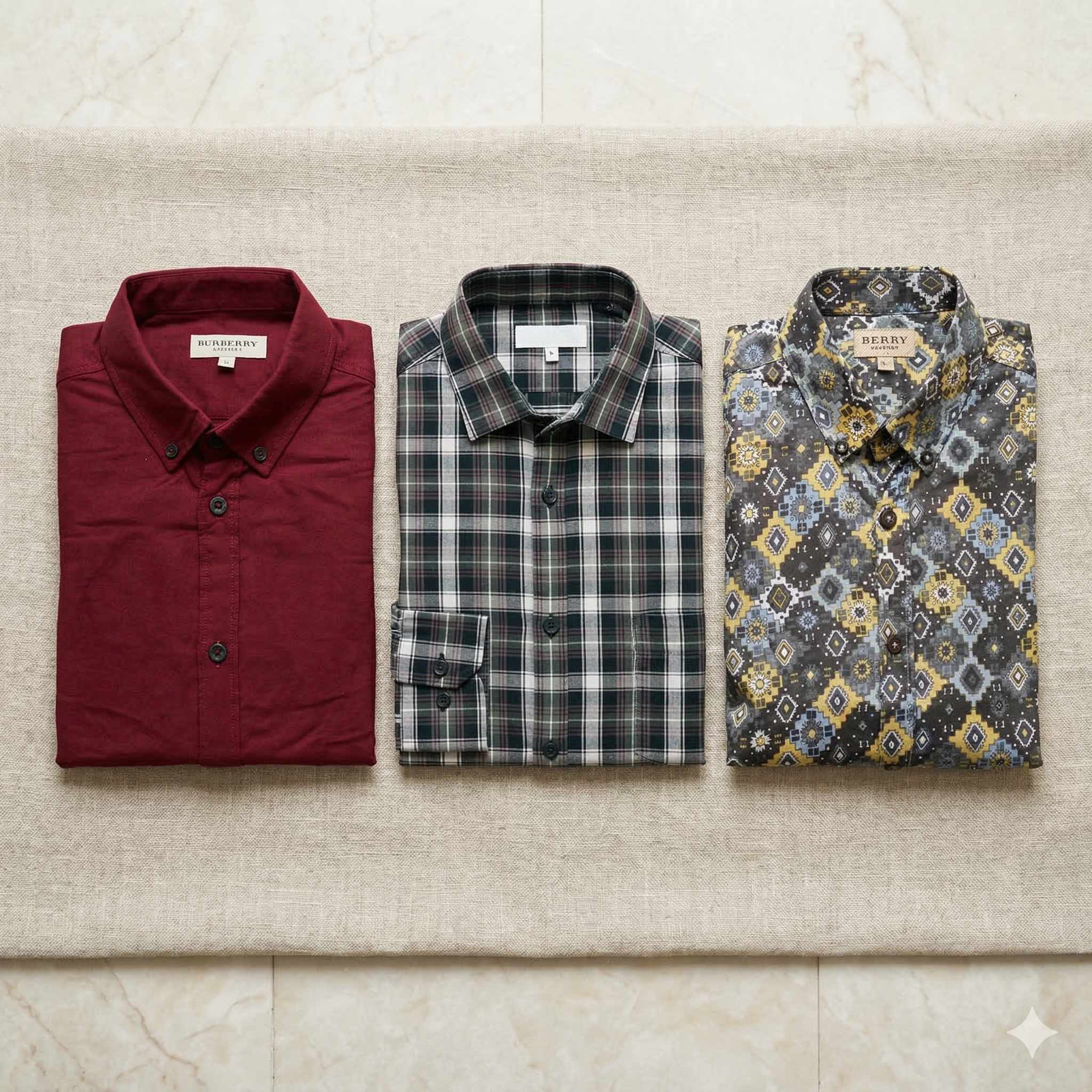 Premium Quality Long Sleeve Shirt Combo 3 Psc