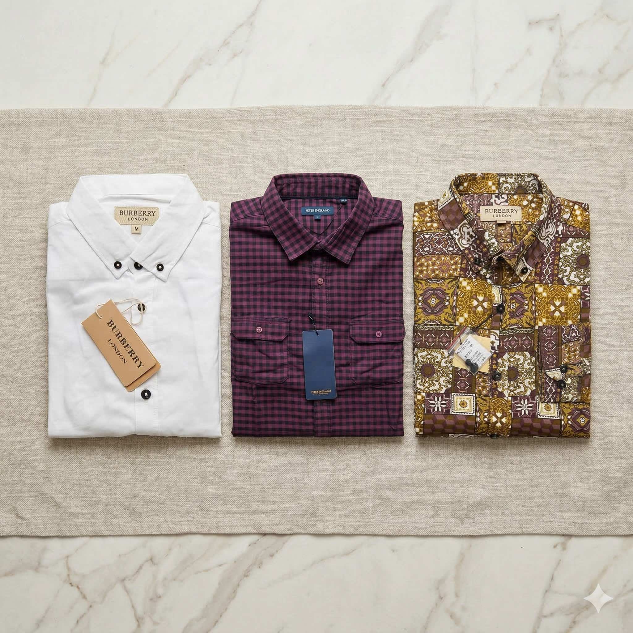 Premium Quality Long Sleeve Shirt Combo 3 Psc