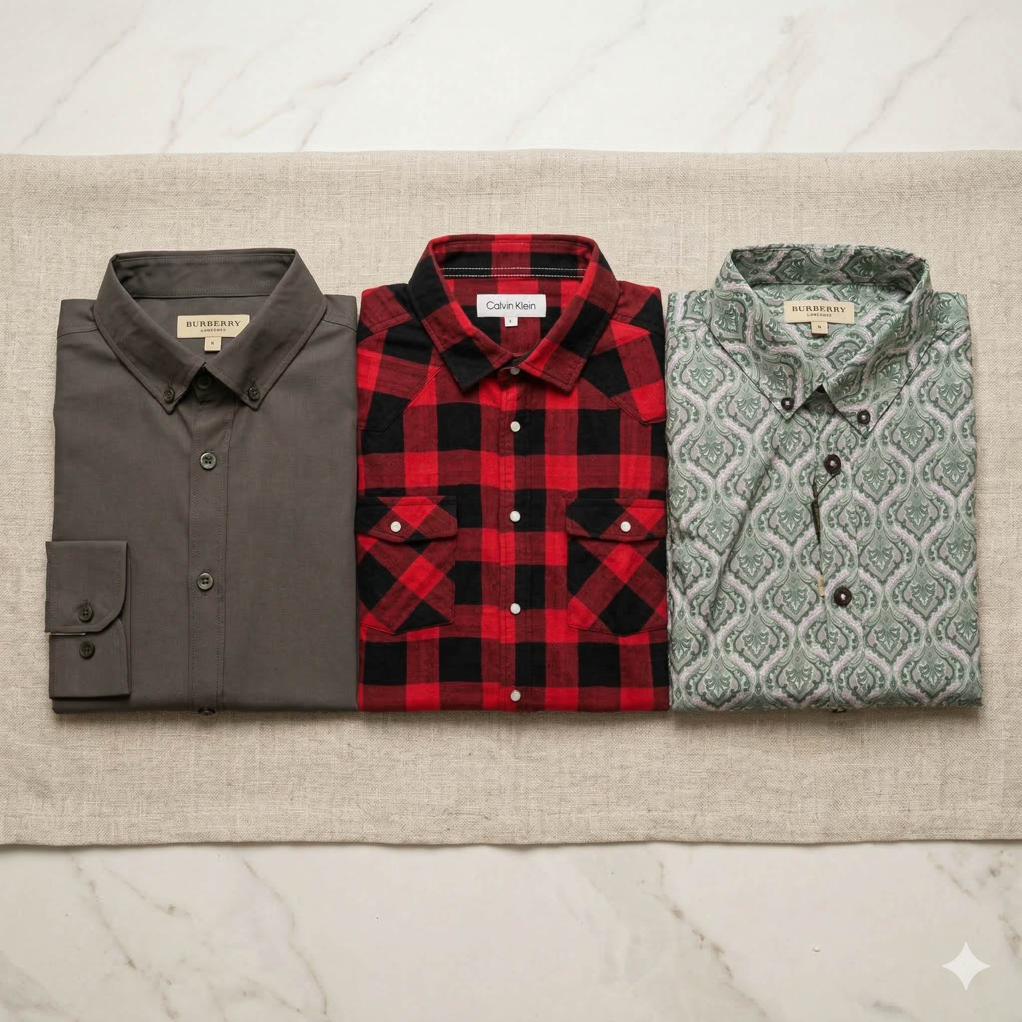 Premium Quality Long Sleeve Shirt Combo 3 Psc