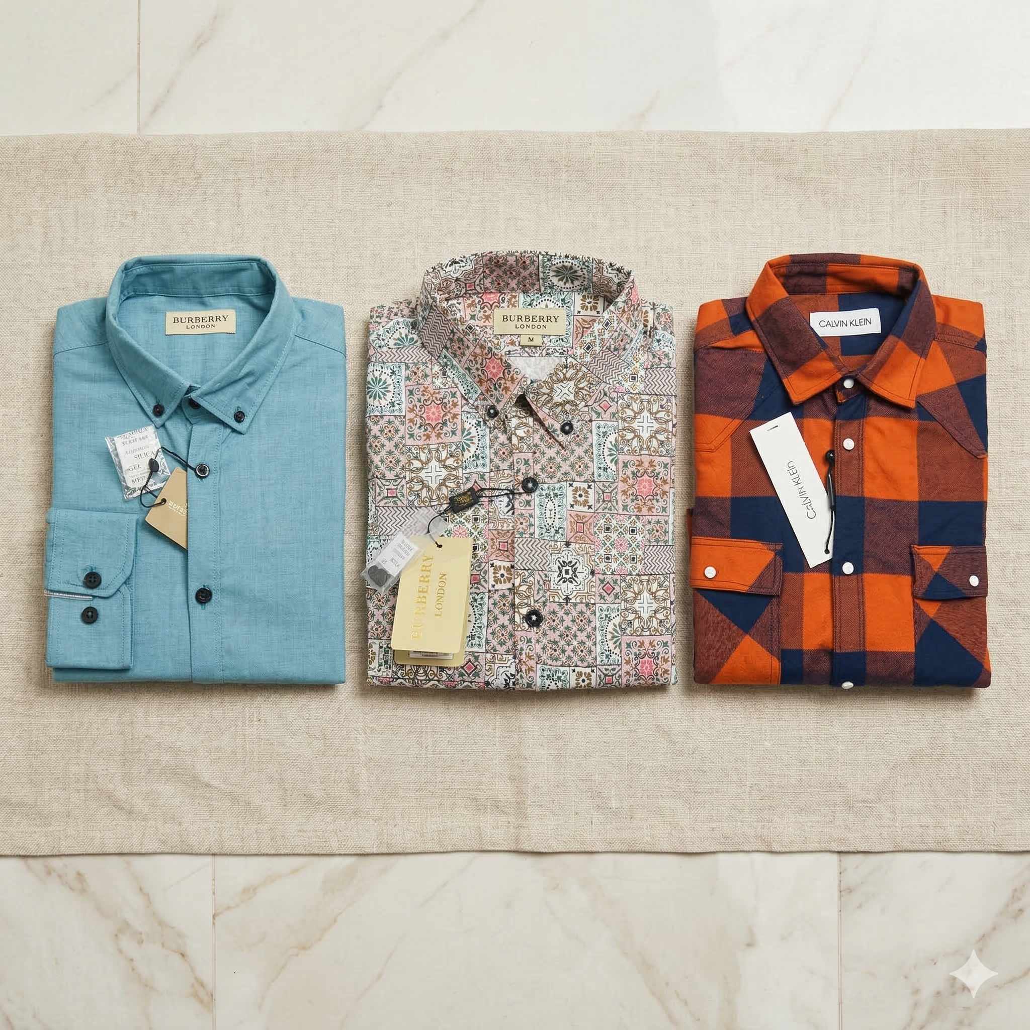 Premium Quality Long Sleeve Shirt Combo 3 Psc