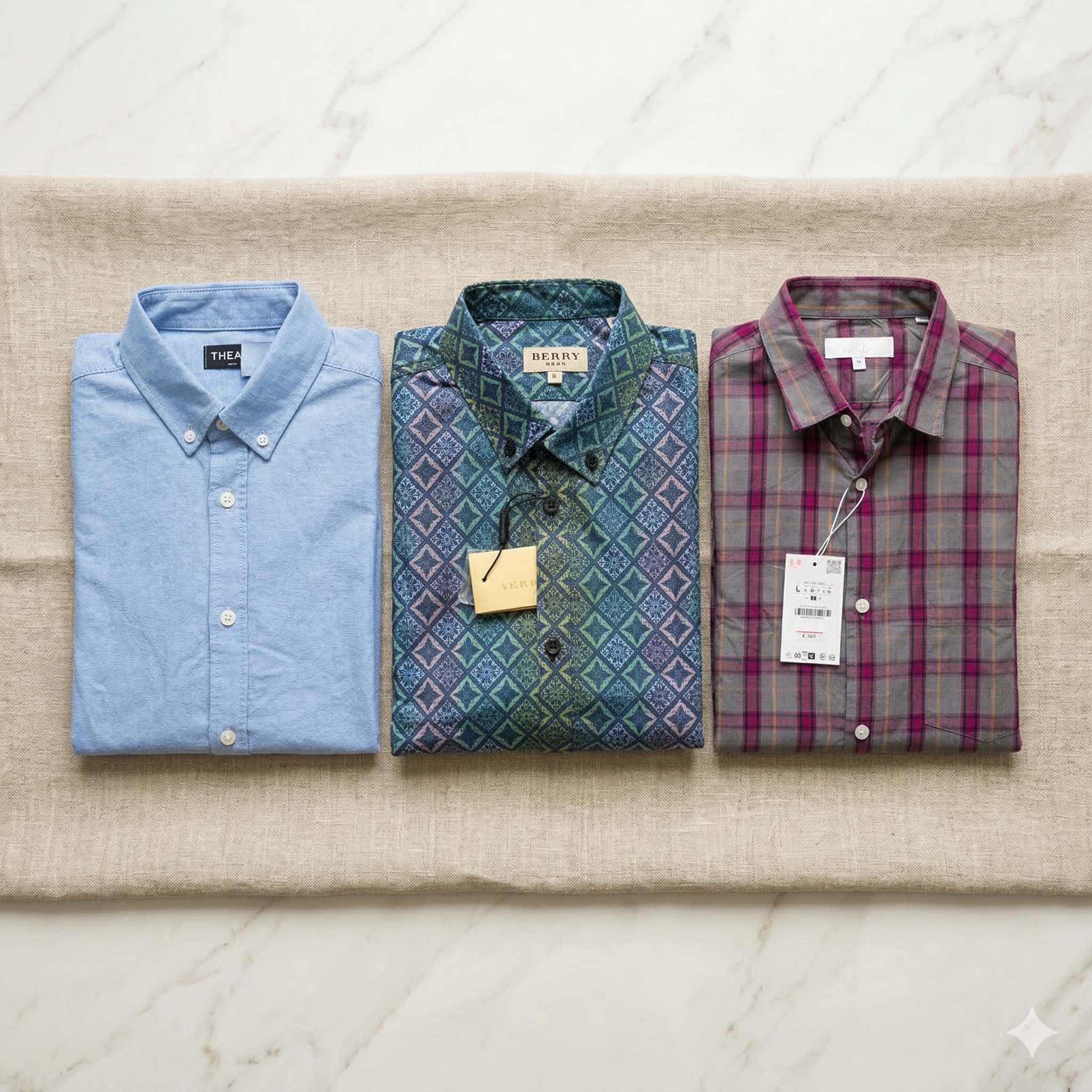 Premium Quality Long Sleeve Shirt Combo 3 Psc