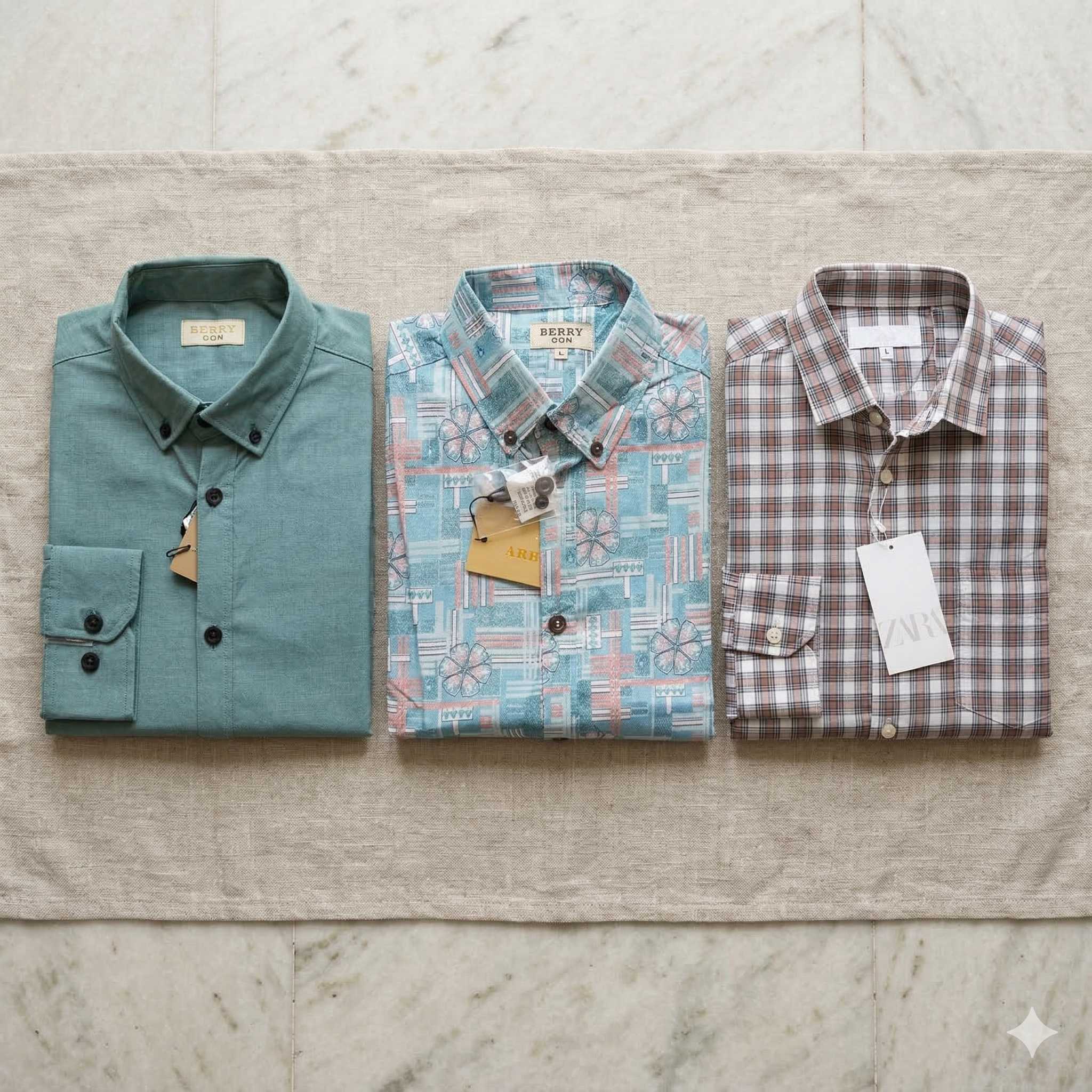 Premium Quality Long Sleeve Shirt Combo 3 Psc