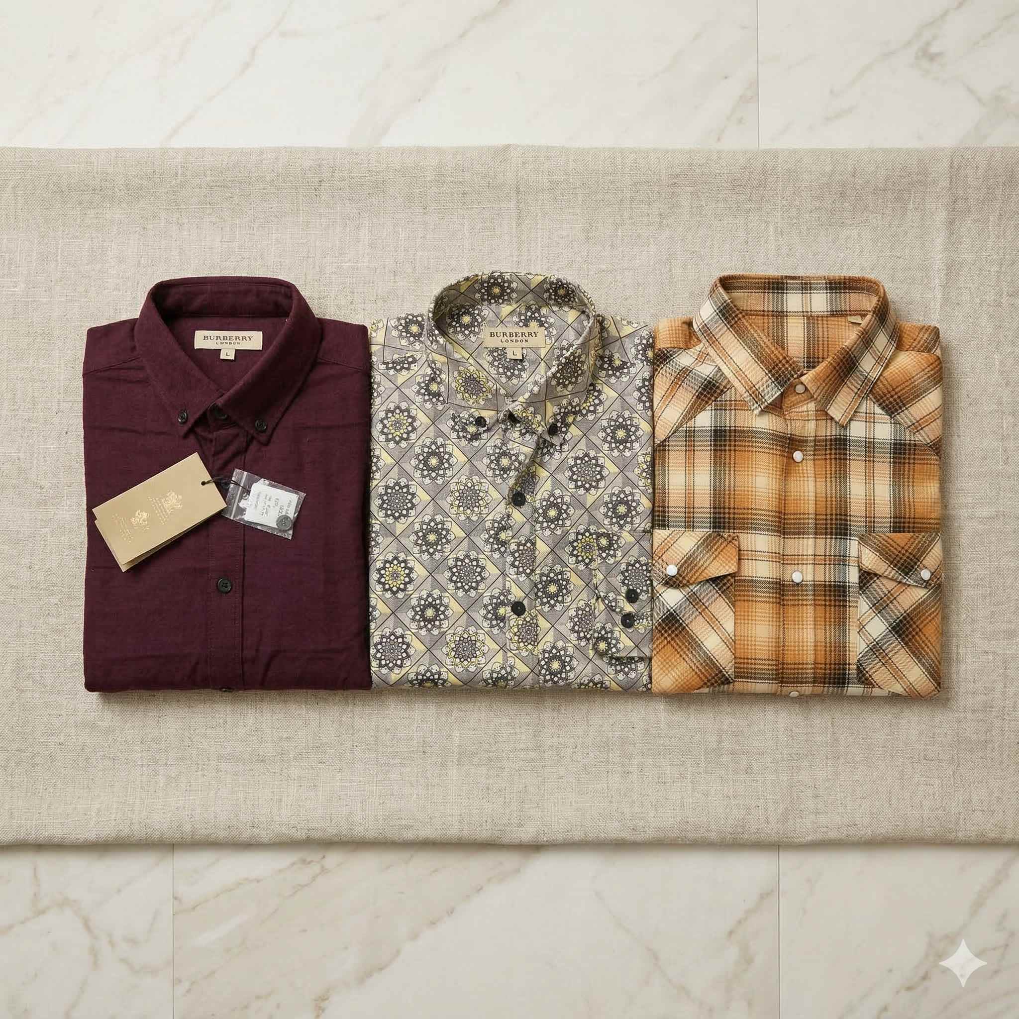 Premium Quality Long Sleeve Shirt Combo 3 Psc