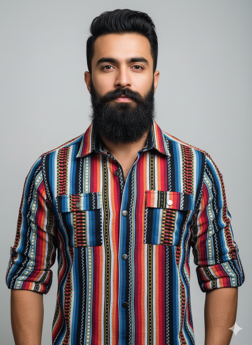 Premium Full Sleeve Double Pocket Shirt